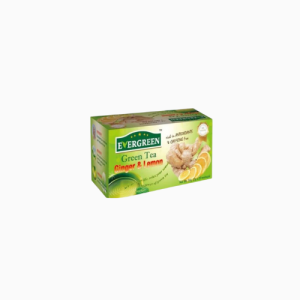 Evergreen Green Tea Ginger & Lemon 50 g x25