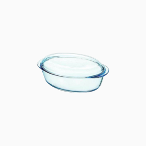 Pyrex Essential Oval Casserole 4. L (3 L + 1 L) 33 x 20 cm 459A000