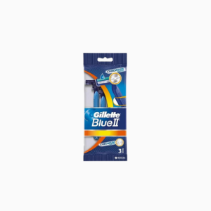 Gillette Blue II Disposable Razor x3