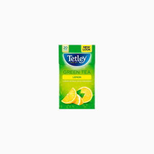 Tetley Green Tea Lemon 40 g x20
