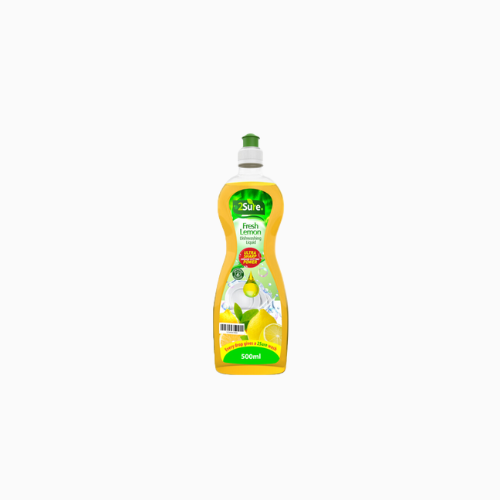 2Sure Dish Washing Liquid Fresh Lemon 500 ml