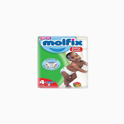 Molfix Baby Pants Size 4 Maxi 7-18 kg x8