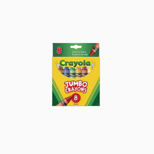 Jumbo Crayons Box x6